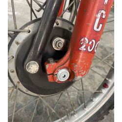Eje delantero aluminio Fantic 200